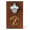 Buy Personalized Wood Plank Wall Mounted Bottle Opener