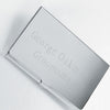 Buy Personalized Silver Plated Business Card Holder