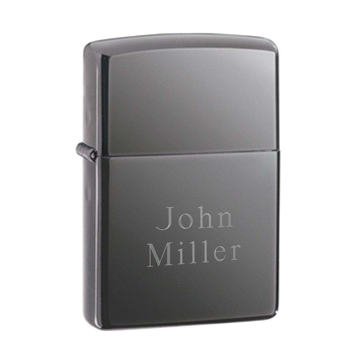 Personalized Zippo Black Ice Lighter