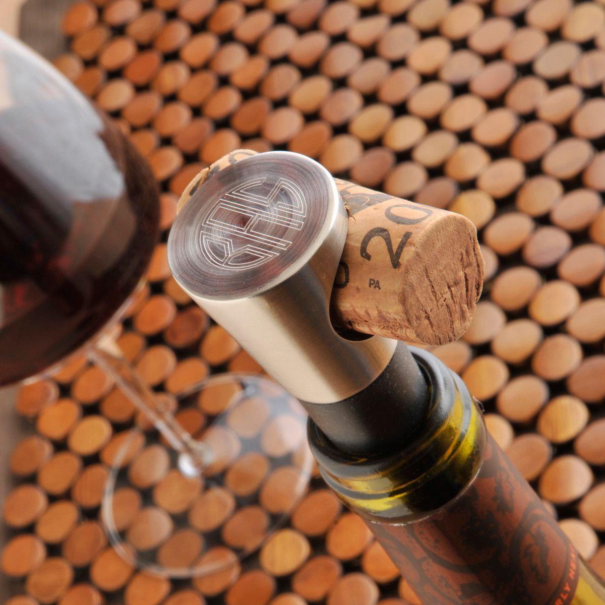 Personalized Wine Stoppers - Buono Vino - Engraved