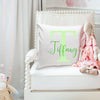 Buy Personalized Girls Name Throw Pillow - Two Tone (Insert Included)