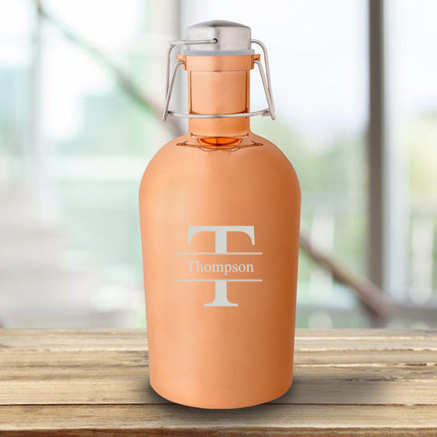 Buy Personalized Copper Growler