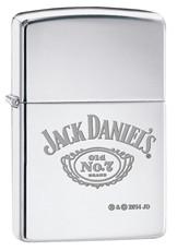 Personalized Zippo Jack Daniels High Polished Chrome