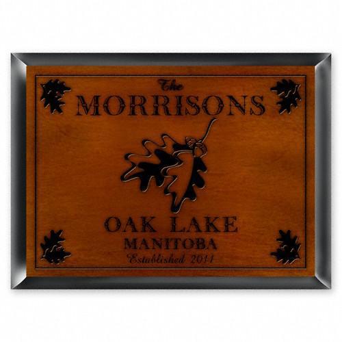 Personalized Cabin Series Traditional Pub Sign