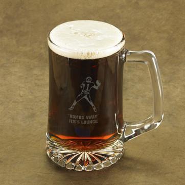 Personalized Icon Sports Beer Mug