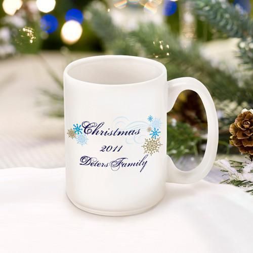 Personalized Christmas Coffee Mugs