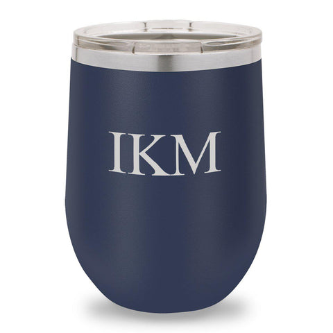 Buy 12 oz. Insulated Wine Tumbler - Navy