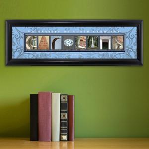 Personalized University Architectural Art -  Atlantic Coast Conference College Art