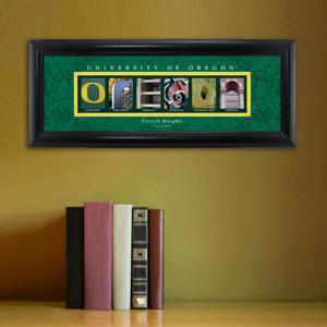 Personalized University Architectural Art - PAC 12 College Art