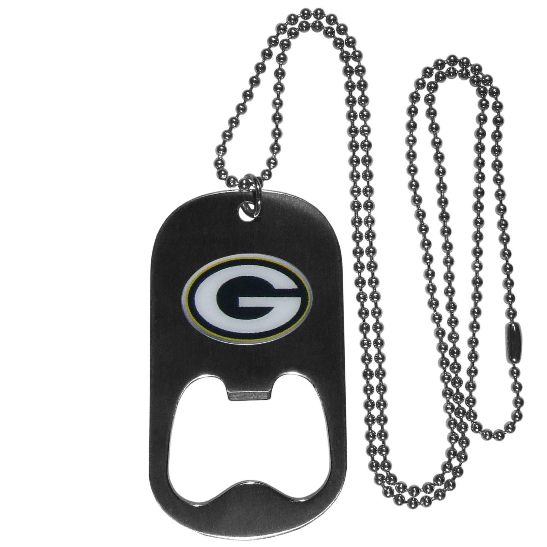 Personalized NFL Bottle Opener Necklace