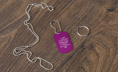 Buy Personalized Dog Tags - Christian Collection