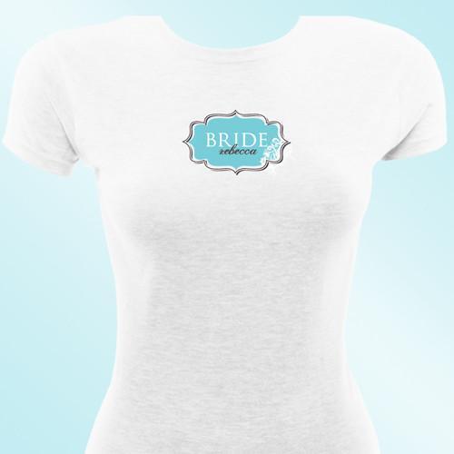 Personalized Bride T-Shirt