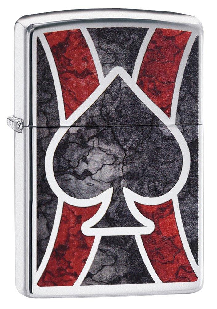 Personalized Zippo Spade Design Lighter