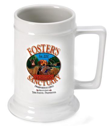 Personalized Ceramic Beer Stein - Personalized Ceramic Beer Mug - All