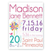 Buy Personalized Baby Announcement Canvas Sign