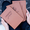 Buy Personalized Brown Faux Leather Journals