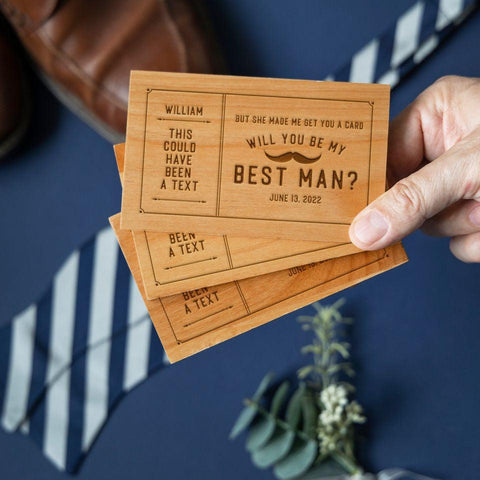 Buy Personalized Groomsmen Proposal Cards