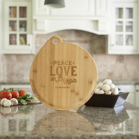 Buy Personalized Bamboo Pizza Boards