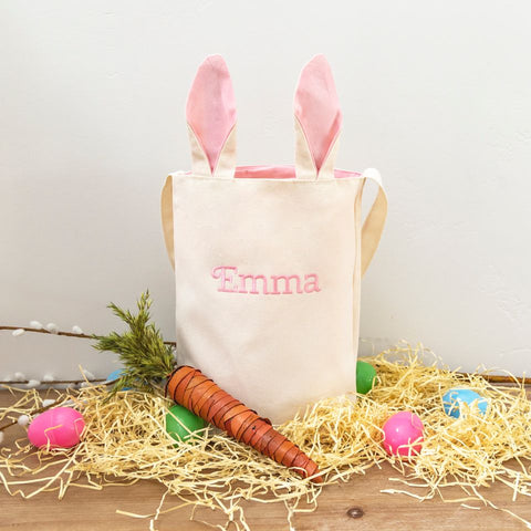 Buy Personalized Bunny Tote Bags