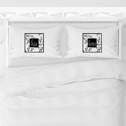 Buy Romantic Couples Pillowcases - Set of 2
