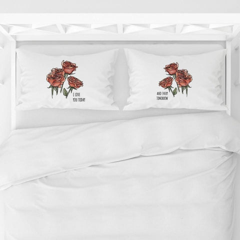 Buy Romantic Couples Pillowcases - Set of 2