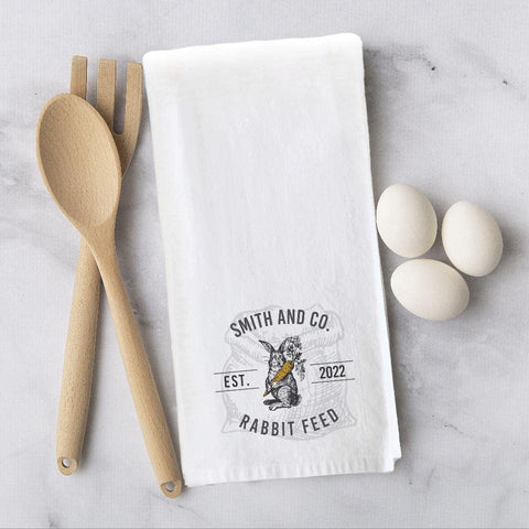 Buy Personalized Vintage Farmhouse Easter Tea Towels