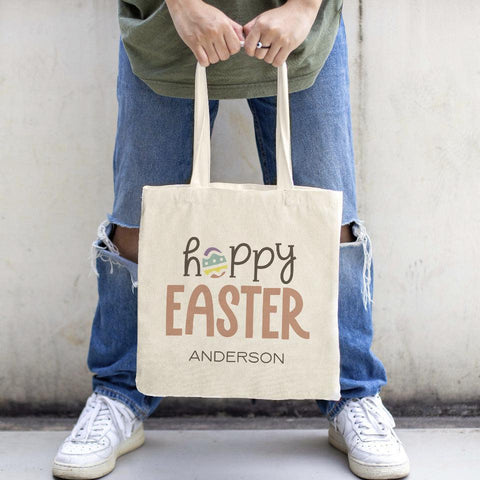 Buy Personalized Chic Easter Tote Bags