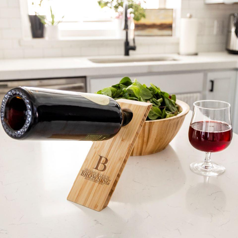 Image of Personalized Wine Bottle Balancers