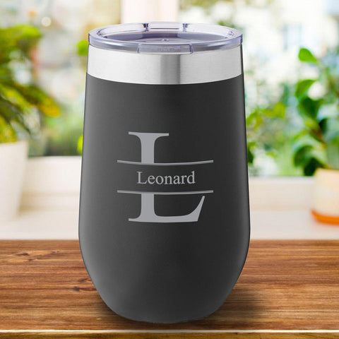 Buy 16 oz. Personalized Travel Mug - Black