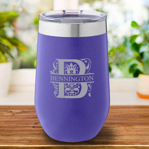 Buy 16 oz. Personalized Purple Travel Mug