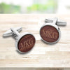 Buy Personalized Wooden Walnut Cufflinks for Men