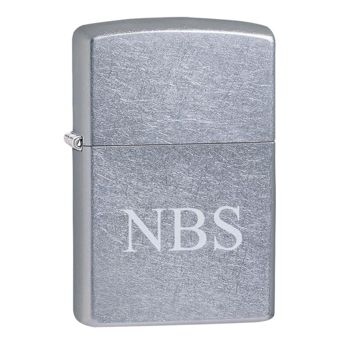 Personalized Street Chrome Zippo Lighter