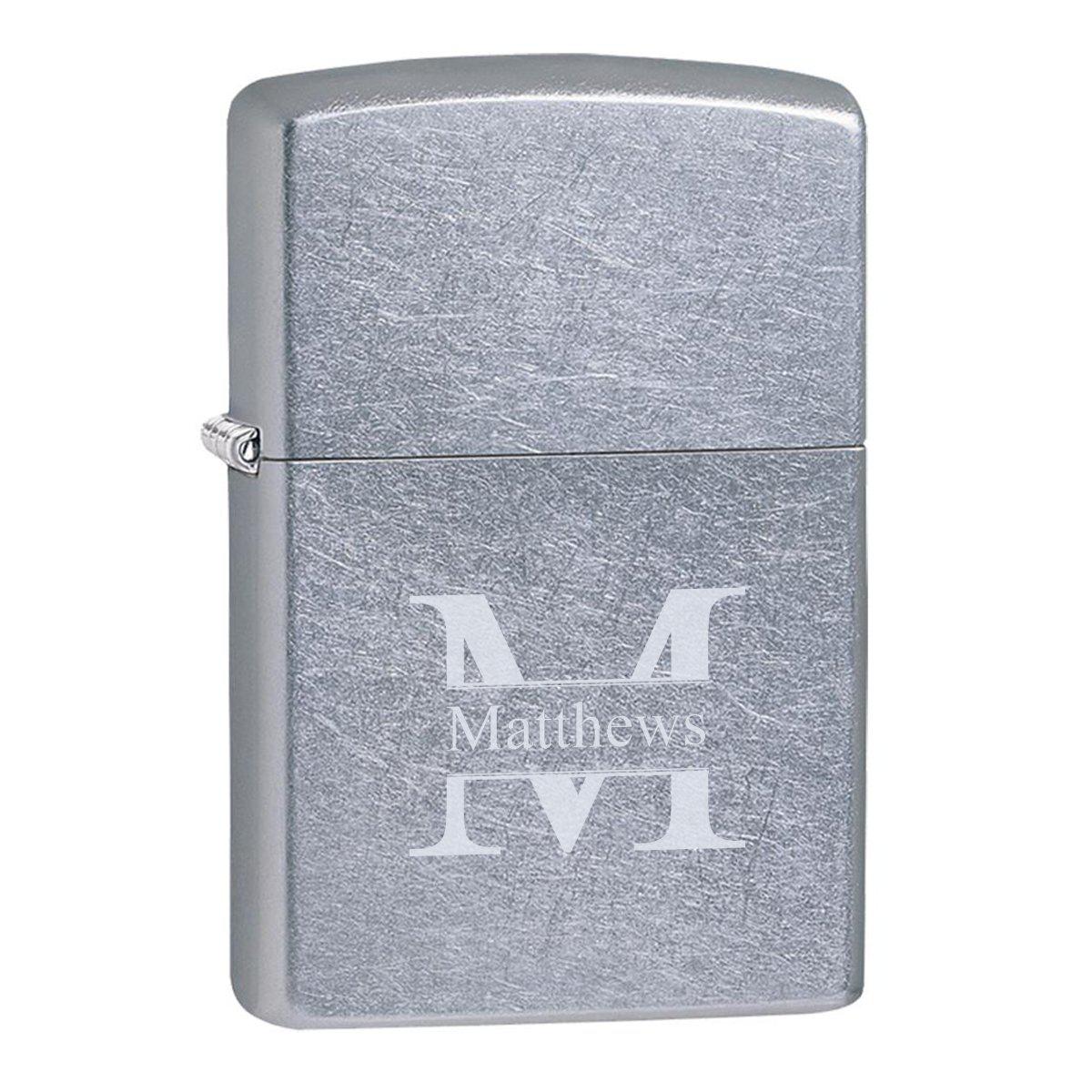 Personalized Street Chrome Zippo Lighter