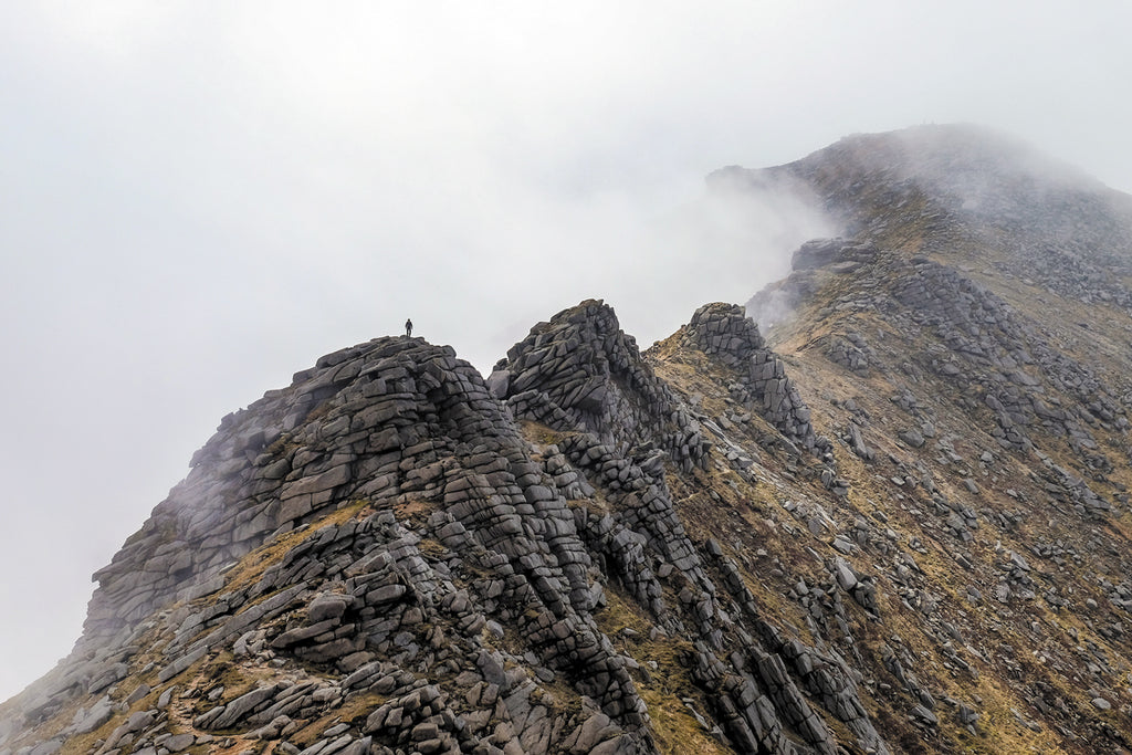 Arran, north ridge of Goatfell