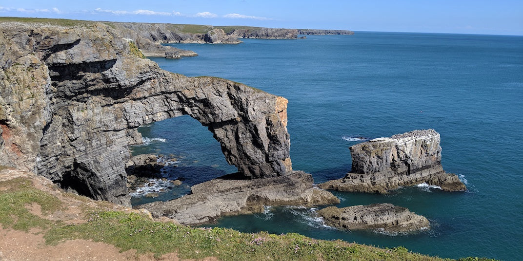The Wales Coast Path is an 870-mile long-distance trail which follows the coastline of Wales and was heralded as the first dedicated coast path in the world to cover the entire length of a country's coastline