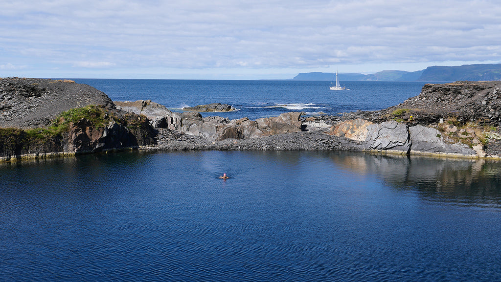 South-west pool. Easedale, with views across to Mull. © Alice Goodridge