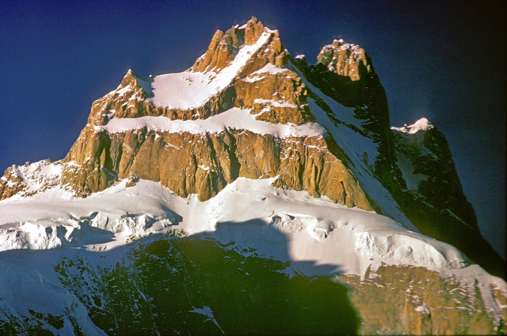 The Ogre – summit detail.