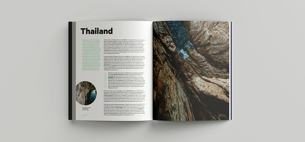 The Climbing Travel Guide portrays areas where the development of climbing can make a difference for the local community