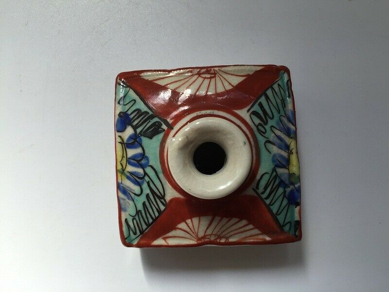 Vintage Japanese Ceramic Oil Pot Vase