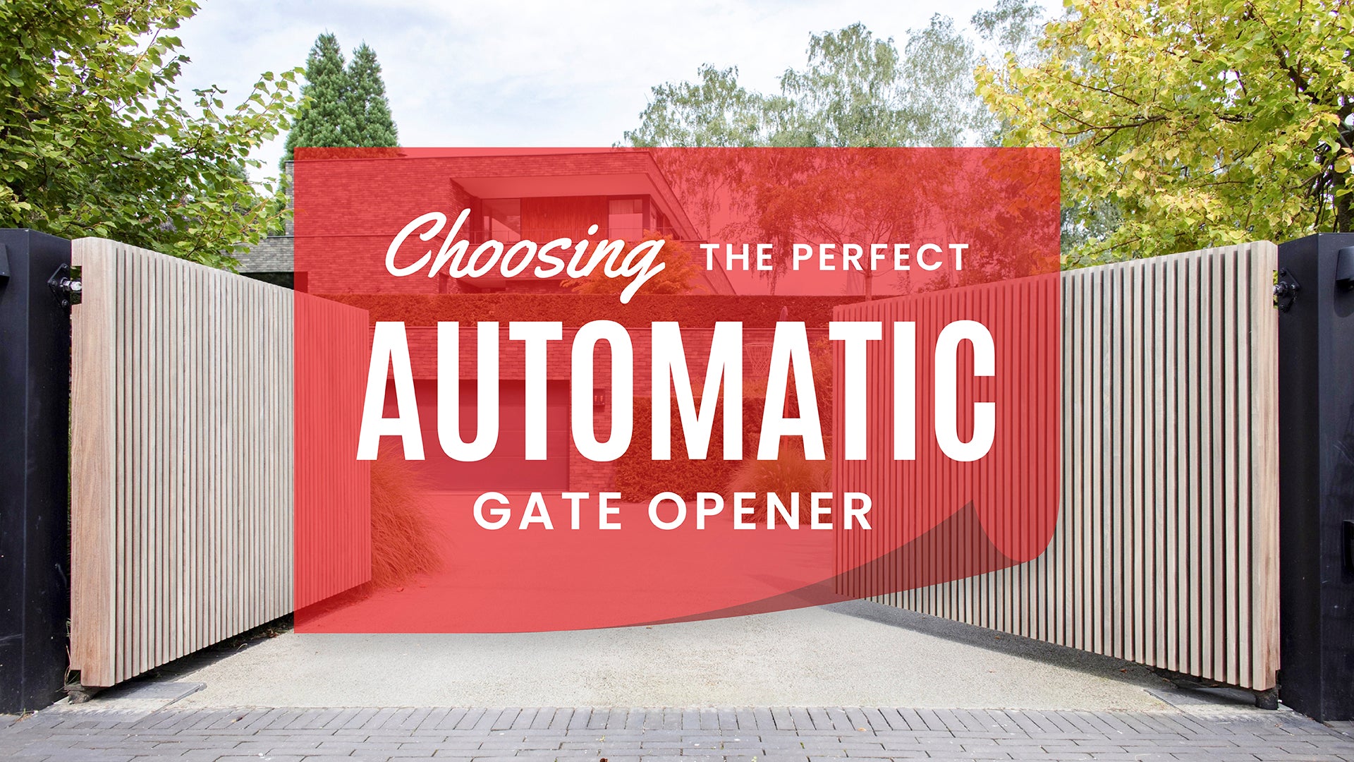 automatic gate opener