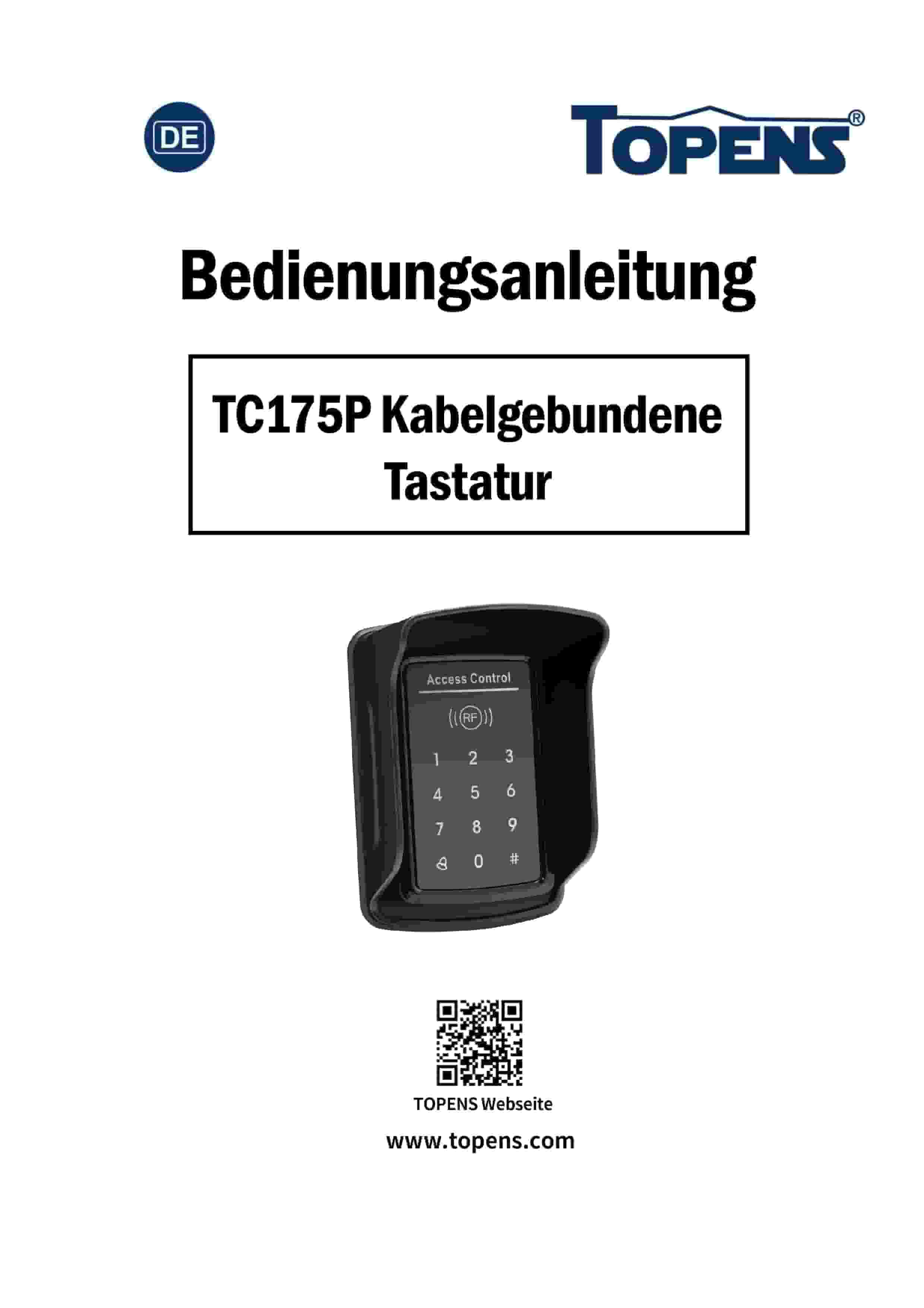 TC175P Kabelgebundene Tastatur.jpg__PID:e31932a0-9f6c-48fe-a51a-b805a61caabe