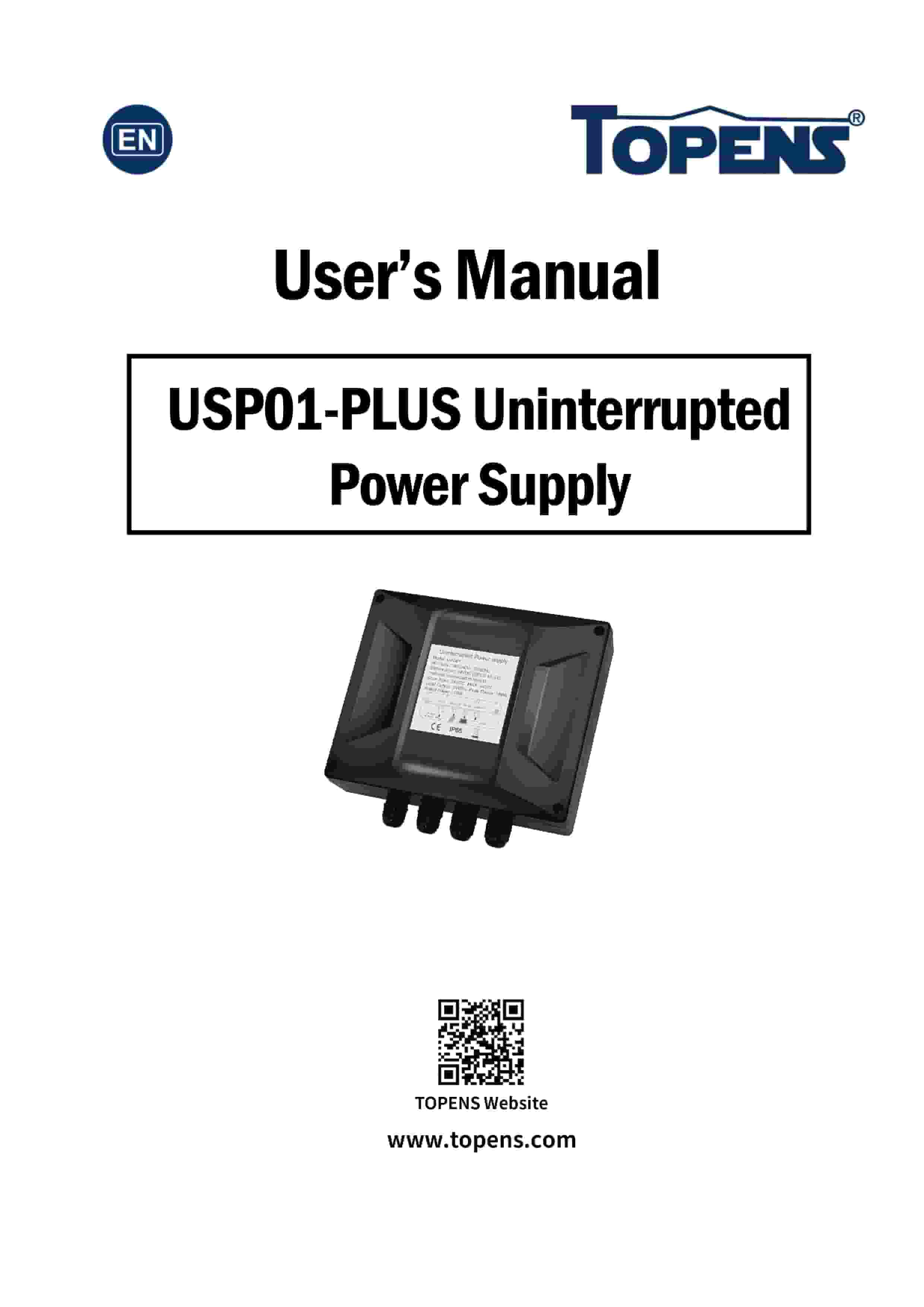 UPS01-PLUS Uninterrupted Power Supply Adapter User Manual.jpg__PID:6c7b0b34-a3bc-4401-9fce-2a39e31932a0