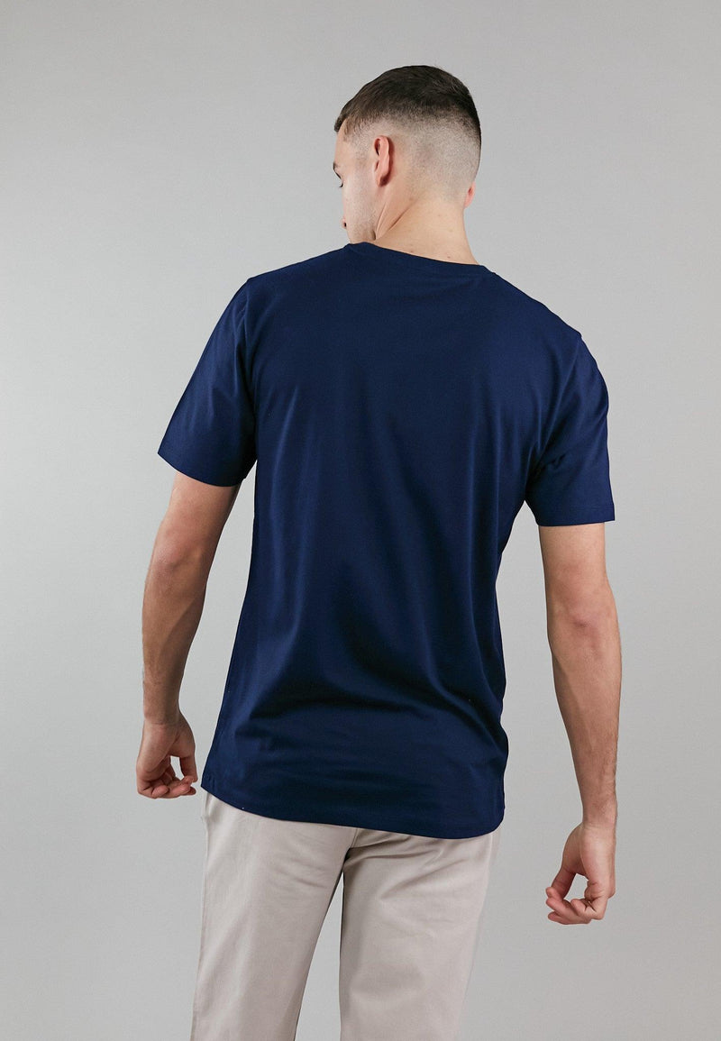 navy low carbon t-shirt - greenmarket.eco