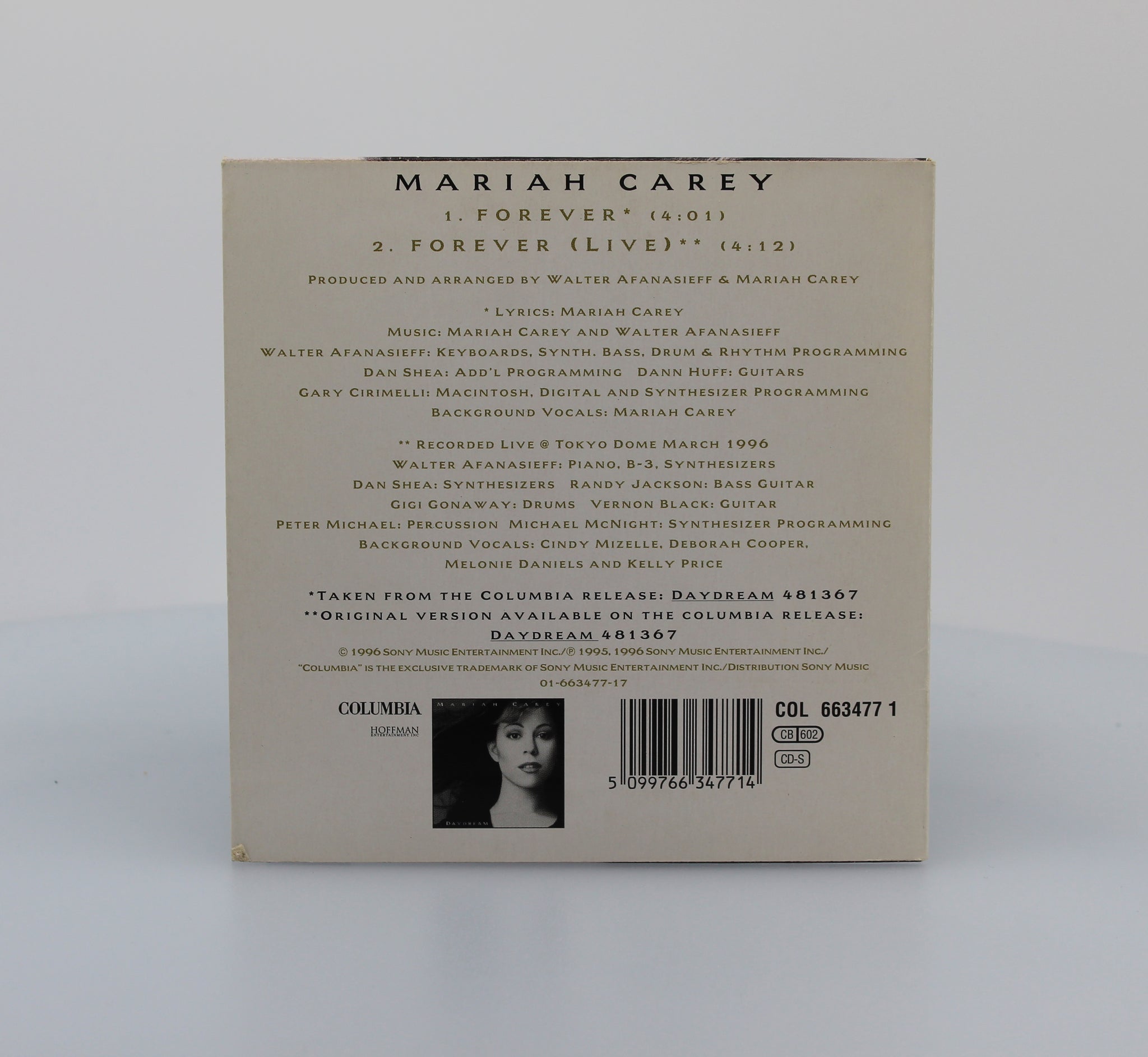 MARIAH CAREY / FOREVER CD シングル 北欧向け | www.nov-ita.fr