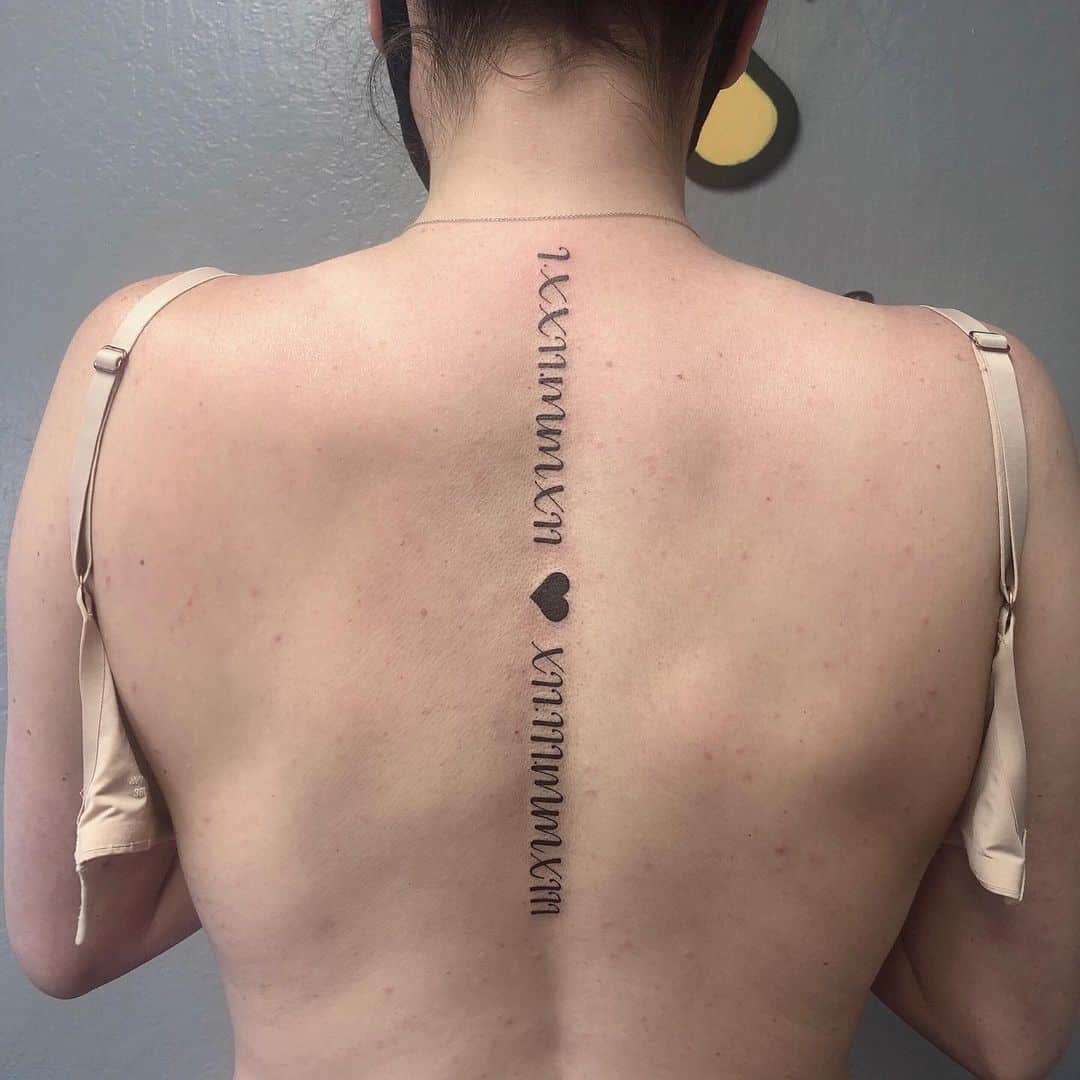 12 Elegant Spine Tattoo Ideas That Are Totally Mesmerizing And Painful  Looking  Indie88