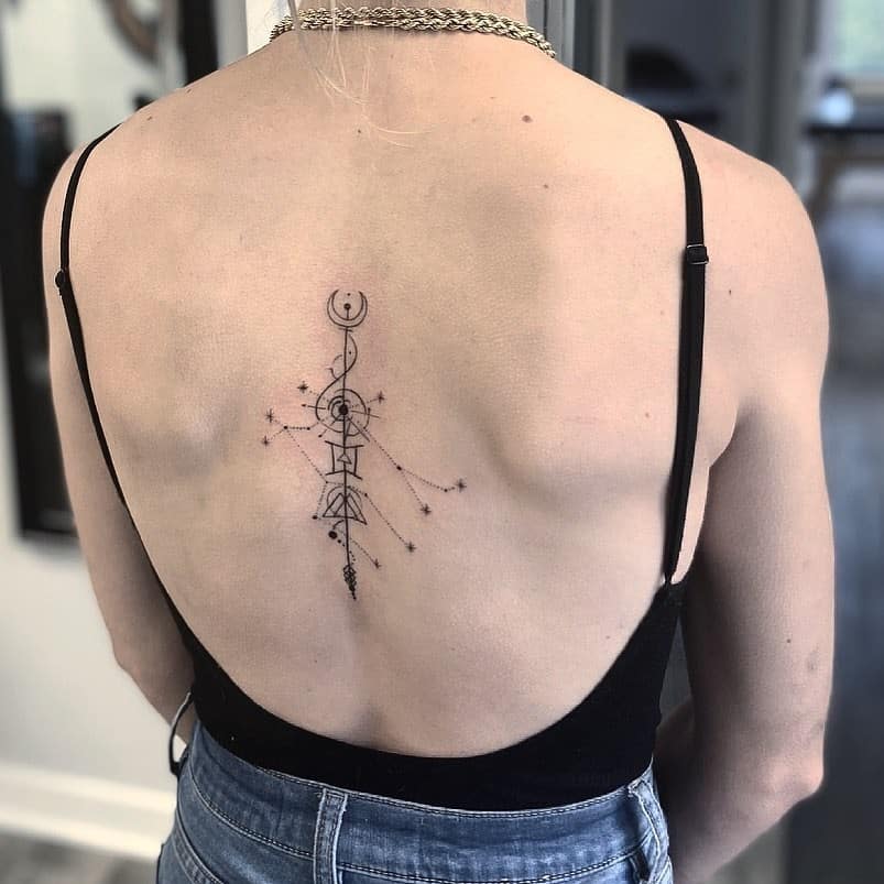 Ornamental Spine Tattoo 🤍 📍Los Angeles 💌 anaischabanetattoo@hotmail.com  • • • • • • • • • • • • • �... | Instagram