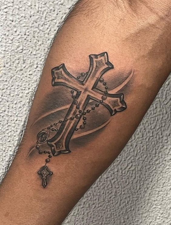 cross tattoo pattern