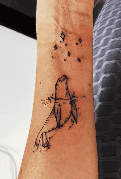 sea animal tattoo