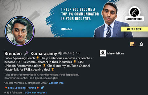 Brenden Kumarasamy on LinkedIn