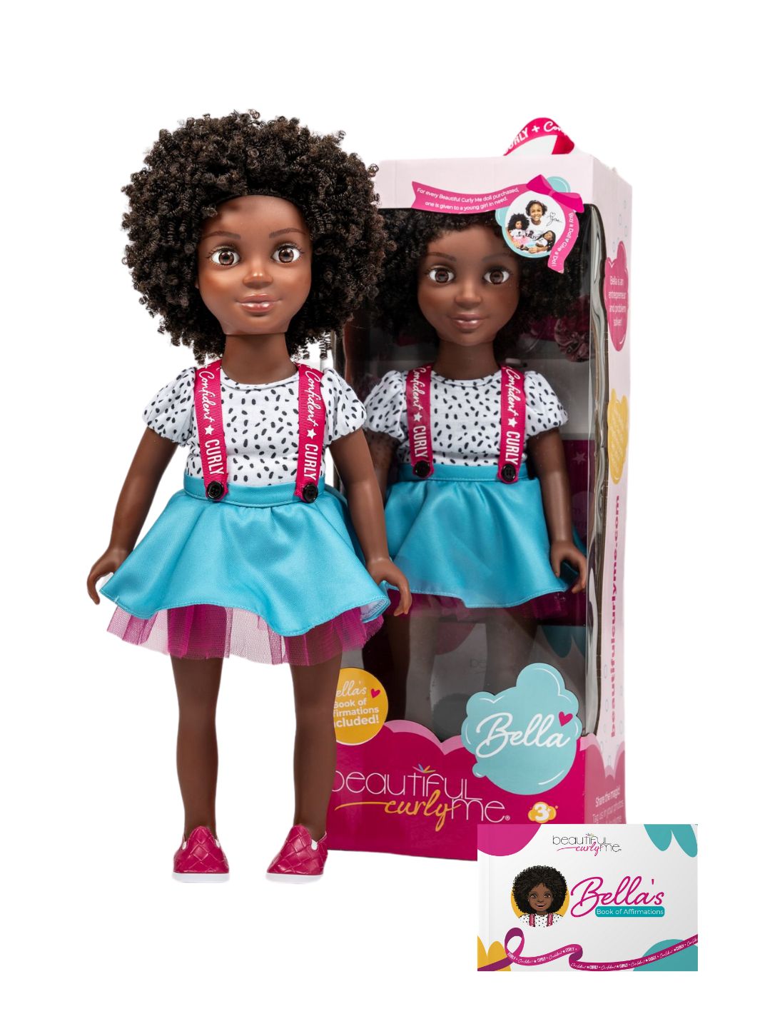 Beautiful Curly Me Bella Doll - FLOURYSH product image